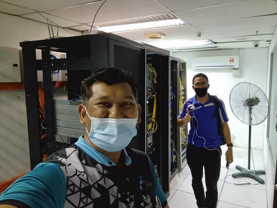 Pemasangan Rellfai tech system di Data center Felda prodata